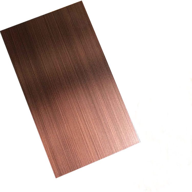 紅古銅拉絲不銹鋼裝飾板 紅古銅拉絲不銹鋼裝飾板