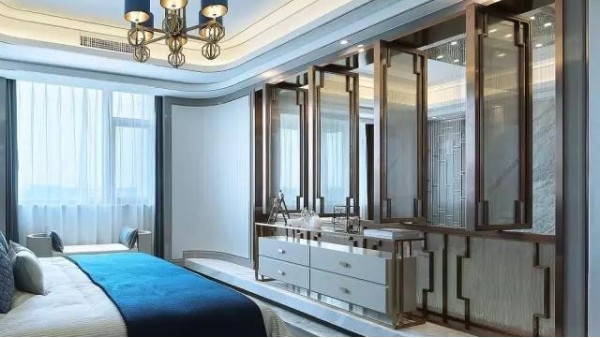 最美新中式，將不銹鋼裝飾運(yùn)用到極致！